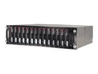 HP Hewlett Packard 302970-B21 HP Storage Works Modular, Storage cabinet, rack-mountable, 14 bays; 0 x HD, 3 U, LED panel, 18.9 in x 20.4 in x 5.2 in Dimensions (WxDxH), 68.1 lbs.Weight, UPC 613326585719 (302970 B21 302970B21) 
