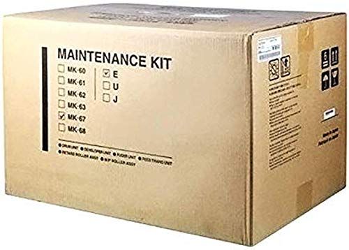 Kyocera 302FP93091 Model MK-67 Maintenance Kit For use with Kyocera FS-1920, FS-3820 and FS-3820N Laser Printers; Up to 300000 Pages Yield at 5% Average Coverage; Includes: Drum Kit, Developer, Fuser and Transfer Feed Assembly; UPC 632983004944 (302F-P93091 302FP-93091 302FP9-3091 MK67 MK 67) 