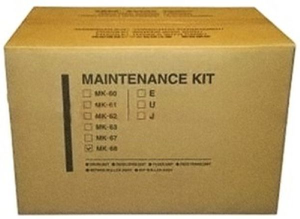 Kyocera 302FR93071 Model MK-68 Maintenance Kit For use with Kyocera FS-3830DN, FS-3830DTN, FS-3830N and FS-3830TN Laser Printers; Up to 300000 Pages Yield at 5% Average Coverage Includes: Developer Assembly, Drum Assembly, Fuser Assembly, Feed Assembly; UPC 632983004951 (302F-R93071 302FR-93071 302FR9-3071 MK68 MK 68) 