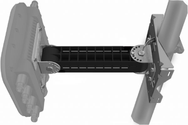 Extreme Networks 30514 Articulating Mounting Bracket, Network device mounting bracket, Compatible with Extreme Networks 3965i/e Wireless Access Point, UPC 644728305148, Weight 4.4 lbs (30514 30-514 30 514)