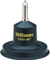 Wilson Electronics 305-380C Little Wil Base Loaded Antenna, 300 Watt power handling capability (ICAS), Made with high impact Thermoplastic, Heavy duty coil uses 14 gauge copper wire, Exclusive low loss coil design, 36" 17-7 PH stainless steel whip, Frequency range 26 MHz to 30 MHz, Large 3-1/2" 10 oz magnet, Black magnet mount version only, Weather Channel ready (305380C 305 380C 305-380 305380) 