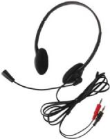 Califone 3065-10 Ten-Pack of Lightweight Personal Multimedia Stereo Headsets, Black, Impedance 32 Ohms +/- 15 Ohms, Frequency Response 20-20000 Hz, Sensitivity 105dB SPL +/- 3dB at 1kHz, 27mm Mylar Diaphragm, Ferrite Magnet, Fully adjustable headband fits all students, Recessed wiring resists prying fingers, Comfortable lightweight ear cushions (306510 3065 10 306-510 3065AV-10) 