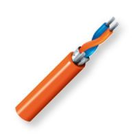 Belden 3077F 0031000, Model 3077F, 1-Pair, 22 AWG, Fieldbus Cable; Orange; PLTC-Rated; Tinned Copper conductors; PO Insulation; Overall Beldfoil Shield; Orange PVC Outer Jacket; Flexible; UPC 612825140290 (BTX 3077F0031000 3077F 0031000 3077F-0031000 BELDEN) 
