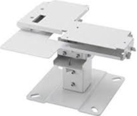 Canon 3098B001 Model RS-CL10 Ceiling-Mounting Hanger For use with REALiS SX80, REALiS SX80 Mark II, REALiS SX80 Mark II D and REALiS SX800 Projectors, Can be secured to either wood ceiling beams or concrete using commercially available bolts, Adjustable base lets you pitch or rotate your projector +/-10 while also rolling it up to 20, UPC 013803098518 (3098-B001 3098 B001 3098B-001 3098B 001 RSCL10 RS CL10) 