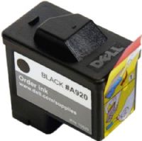 Dell 310-4142 Model T0529 Series 1 Black Ink for use with A920 All-In-One Printer, Features small ink-drop size for excellent clarity and fine detail, Produces high-resolution printouts with sharp images and brilliant photos, Approximate page yield based on ISO / IEC 24711 testing 410 pages, New Genuine Original OEM Dell Brand, UPC 898074001081 (3104142 310 4142 C891T) 