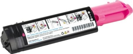 Dell 310-5738 Magenta Toner Cartridge For use with Dell 3000cn and 3100cn Laser Printers, Up to 2000 page yield based on 5% page coverage, New Genuine Original Dell OEM Brand (3105738 310 5738 G7030)