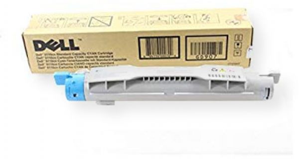 Dell 310-7892 Cyan Toner Cartridge For use with Dell 5110cn Color Laser Printer, Up to 8000 pages yield based on 5% page coverage, New Genuine Original Dell OEM Brand (3107892 310 7892 JD762)