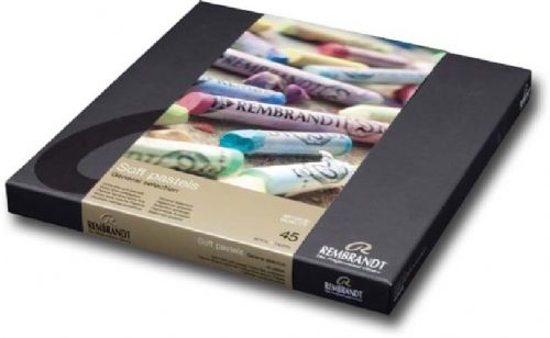 Royal Talens 31823047 Rembrandt Artists', Pastel 45-Color Stick Set; Unsurpassed glow, purity, and intensity; Made from the best quality, finely ground pure pigments in an extra-fine Kaolin clay binder; The result is a velvety-smooth softness in every color; UPC 8712079257477 (ROYALTALENTS31823047 ROYALTALENTS 31823047 ROYAL TALENTS ROYALTALENTS-31823047 ROYAL-TALENTS)