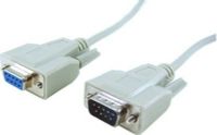 Intermec 321-593-002 RS232 6 ft. Serial Cable For use with CV60 Vehicle Computer, Connector on First End 1 x 9-pin DB-9 Female Serial, Connector on Second End 1 x 9-pin DB-9 Male Serial (321593002 321593-002 321-593002) 