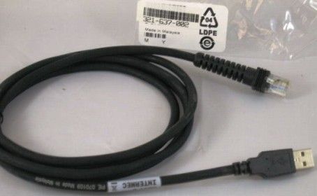 Intermec 321-637-002 USB 6 Feet Cable for use with SR60 Handheld Scanner (321637002 321637-002 321-637002)