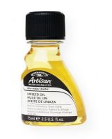 Winsor & Newton 3221723 Water Mixable Linseed Oil  75ml; This oil reduces the consistency and improves flow of Artisan oil colours; It also increases gloss and transparency, slows drying; Can be cleaned up with water; Shipping Weight 0.21 lb; Shipping Dimensions 4.41 x 2.2 x 1.38 in; UPC 884955013038 (WINSORNEWTON3221723 WINSORNEWTON-3221723 WINSORNEWTON/3221723 ARTWORK PAINTING) 