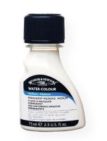 Winsor & Newton 3221767 Permanent Masking Medium; A non-removable, water repellant liquid wax designed for masking specific areas of paper, making them resistant to water; When dry, the medium will repel superimposed washes; Excellent for detail; Apply directly to the paper or tint with small amounts of watercolor; Allow to dry completely before overpainting; 75ml; Shipping Weight 0.23 lb; UPC 884955018026 (WINSORNEWTON3221767 WINSORNEWTON-3221767 WINSORNEWTON/3221767 ARTWORK) 