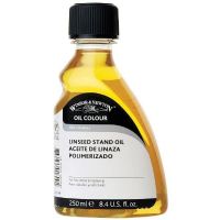 Winsor & Newton 3239749 Stand Linseed Oil 250ml; A pale viscous oil that slows drying while imparting a tough, smooth enamel finish with no brush marks; Increases film durability; Ideal for glazing and fine detail when mixed with solvent; Shipping Weight 0.64 lb; Shipping Dimensions 6.10 x 3.15 x 1.97 inches; UPC 884955016091 (WN3239749 WN-3239749 PAINTING) 