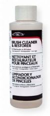 Winsor and Newton 3250895 Artists Brush Cleaner and Restorer 16oz; For dried acrylic, oil, and alkyd color; Non toxic, biodegradable, nonflammable, non abrasive, low vapor product that safely and easily cleans both natural and synthetic brushes without damage to the brush head; UPC 094376920239 (3250895 ARTISTS-3250895 CLEANER-3250895 RESTORER-3250895 WINSOR-AND-NEWTON3250895 WINSOR-AND-NEWTON-3250895) 
