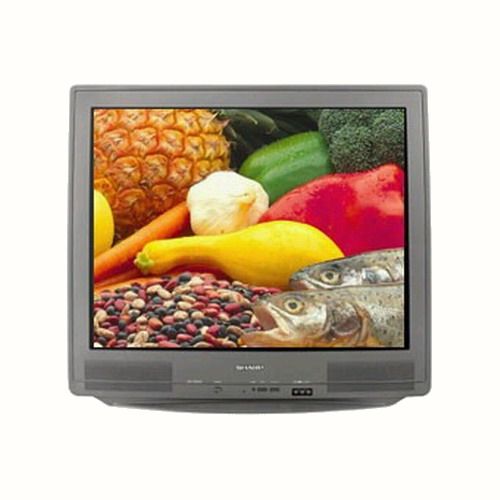 Sharp 32C240 32" Diagonal Stereo TV w/Component and S-Video, Silver (32-C240, 32C-240, 32C24, 32-C24)