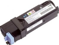 Dell 330-1437 Cyan Toner Cartridge For use with Dell 2130cn Color Laser Printer, Average cartridge yields 2500 standard pages, New Genuine Original Dell OEM Brand, UPC 845161019610 (3301437 330 1437 T107C) 
