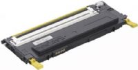 Dell 330-3013 Yellow Toner Cartridge For use with Dell 1230c and 1235cn Laser Printers, Average cartridge yields 1000 standard pages, New Genuine Original Dell OEM Brand, UPC 845161020647 (3303013 330 3013 M127K) 