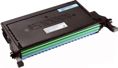 Dell 330-3792 Cyan Toner Cartridge For use with Dell 2145cn Laser Printer, Average cartridge yields 5000 standard pages, New Genuine Original Dell OEM Brand (3303792 330 3792 J394N)