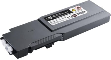 Dell 331-8431 High Capacity Magenta Toner Cartridge For use with Dell C3760n, C3760dn and C3765dnf Color Laser Printers, Up to 9000 pages yield based on 5% page coverage, New Genuine Original Dell OEM Brand (3318431 331 8431 3318-431 XKGFP 40W00)