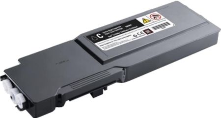 Dell 331-8432 High Capacity Cyan Toner Cartridge For use with Dell C3760n, C3760dn and C3765dnf Color Laser Printers, Up to 9000 pages yield based on 5% page coverage, New Genuine Original Dell OEM Brand (3318432 331 8432 3318-432 1M4KP FMRYP)