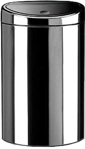 Brabantia 336041 Twin Bin, 23/10 litre Perfect matching Brabantia bin liners available, size G (23 litre) and K (10 litre, biodegradable) - Brilliant Steel (336041 336 041 336-041 3360-41)