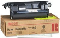 Ricoh 339479 Black Toner Cartridge Type 150 for use with Aficio 2400L, 2700L, 3700L, 3800L, 4700L and 4800L Fax Machines; Up to 4500 standard page yield @ 5% coverage, New Genuine Original OEM Ricoh Brand, UPC 708562177733 (33-9479 339-479 3394-79)  
