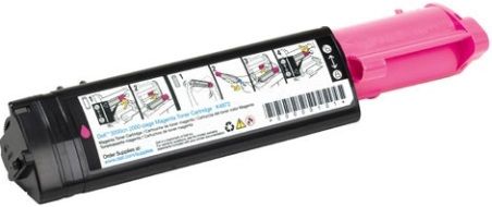 Dell 341-3570 Magenta Toner Cartridge For use with Dell 3010cn Laser Printer, Up to 2000 page yield based on 5% page coverage, New Genuine Original Dell OEM Brand (3413570 341 3570 TH209)