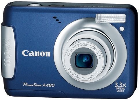 Canon 3476B001 model PowerShot A480 Point & Shoot Digital Camera, 2.5