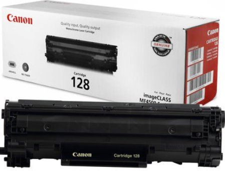 Canon 3500B001AA Black Toner Cartridge 128 for use with ImageCLASS D550, ImageClass MF4412, ImageClass MF4420n, ImageCLASS MF4450, ImageClass MF4550, ImageClass MF4550d, ImageCLASS MF4570dn, ImageClass MF4580dn, ImageClass MF4770n and ImageClass MF4880dw Printers; Yields up to 2100 pages, New Genuine Original OEM Canon Brand, UPC 013803121674 (3500-B001AA 3500B-001AA 3500B001A 3500B001)