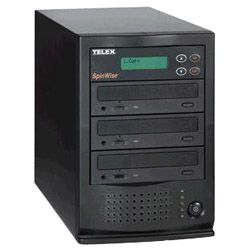 Telex 3-52H SpinWise 1 to 3 52x CD-R Copier w 40GB Hard Drive (352H, 3 52H)