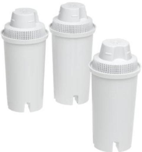 Brita 35503 Pitcher Replacement Water Filter Cartridges, Eliminates 99-Percent of lead, Reduces chlorine, bad tastes and odors, Prevents bacteria growth in filter, Reduces sediment and water hardness, Each filter has a 40-Gallon capacity, UPC 06025835503, 3-Pack, New (35-503 35 503)