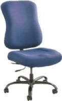 Safco 3590BU Optimus Big and Tall Chair, Blue; 400 lb. weight capacity with reinforced mechanism to ensure you get the proper support and most relaxing seat in the house or workspace; Functions include: back height adjustment, back tilt, tilt lock and tilt tension; Overall Height Range 43" to 52"; Seat Height 19" to 22"; Seat 23"W x 22"D; Back 22"W x 25"H (3590-BU 3590B 3590 BU) 