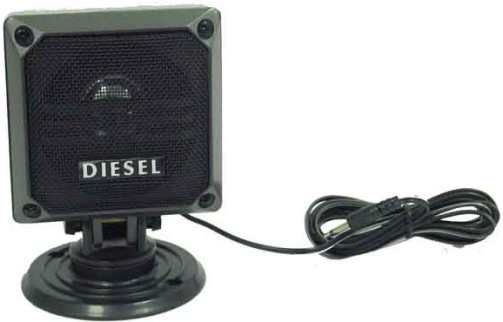 Diesel Electronics 360-24 Heavy Duty External Speaker With Noise Blanker, Rugged construction, 20 Watts, Air Cone Suspension, Swivel base (36024 360 24 36-024)