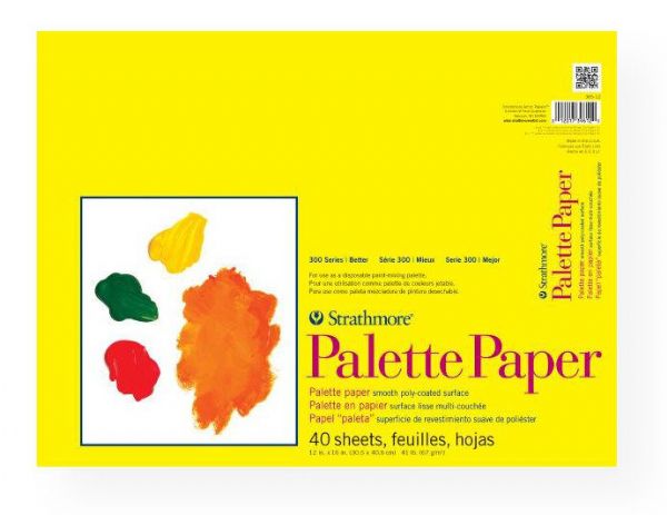 Strathmore 365-12 Series 300 Tape Bound Palette Paper Pad 12