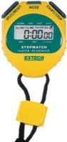 Extech 365510 Stopwatch/Clock, Timing capacity of 23 hours, 59 minutes and 59 seconds, Accurate to +/-3 seconds/day, Displays accumulated elapsed time and split time measurements, Accurately times a two person competition, 12/24 hour clock operation with settable hour chime; Wake and snooze alarm, UPC 793950365519 (365-510 365 510) 