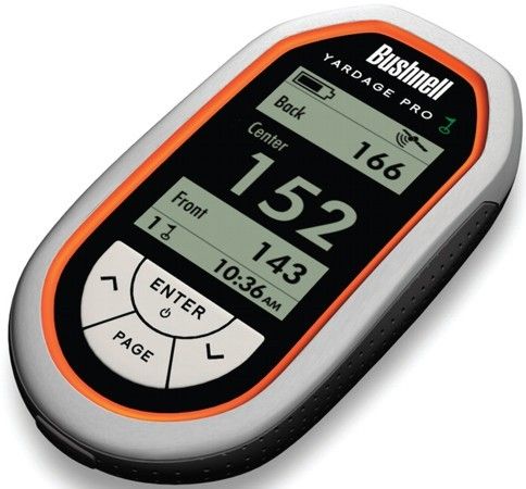 Bushnell 36-8100 Yardage Pro Golf GPS, Orange/Gray, 2.1