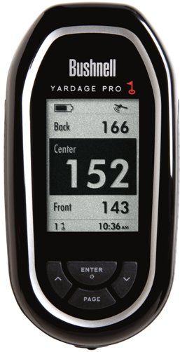Bushnell 36-8110 Yardage Pro Golf GPS, Black, 2.1