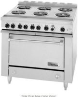 Garland 36ES33 Heavy-Duty Electric Range with 2 All-Purpose Top Sections and Storage Base, 61 Amps, 60 Hertz ,1 Phase, 208 Volts, 12.6 Kilowatts, Grates Burner, Solid Door, Freestanding Installation, 6 Number of Burners, Electric Power, Storage Base Range, Storage base adds convenient utility, Stainless steel front, sides, and front rail, 6" adjustable legs (36ES33 36-ES-33 36 ES 33) 