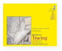 Strathmore 370-14 Series 300 Tape Bound Tracing Pad 14" x 17"; This smooth parchment tracing paper has very good transparency and accepts pencil, marker, and ink; Recommended for tracing images, sketching, preliminary drawing, and overlays; 50-sheets; 25 lb; 14" x 17" pad; Shipping Weight 1.37 lb; Shipping Dimensions 14.00 x 17.00 x 0.19 in; UPC 012017395147 (STRATHMORE37014 STRATHMORE-37014 300-SERIES-370-14 STRATHMORE/37014 37014 ARTWORK CRAFT) 