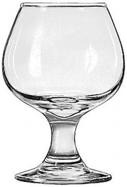 Libbey 3702 Embassy 5-1/2 oz. Brandy Glass, One Dozen, Capacity (US) 5-1/2 oz., Capacity (Imperial) 16.3 cl., Capacity (Metric) 163 ml., Height 4-1/8