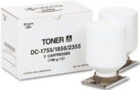 Kyocera 37077011 Black Toner Cartridge (2-Pack) for use with Kyocera DC-1755, DC-1856 and DC-2355 Copier Machines, Up to 7000 pages at 5% coverage, New Genuine Original OEM Kyocera Brand, UPC 700580327763 (370-77011 370 77011 3707-7011 37077-011)  