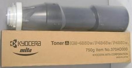Kyocera Mita 370AD011 Standard Yield Black Toner for use with KM-4845W and KM-4850W Copiers, Estimated Yield 6000 Pages @ 5% average coverage, New Genuine Original OEM Kyocera Mita Brand (370-AD011 370A-D011 370AD 011 370A D011)