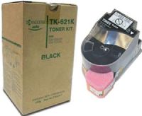 Kyocera 370AJ011 Model TK-621K Black Toner Cartridge For use with Kyocera KM-C2030 and KM-C3130 Digital Copiers, Up to 11500 Pages Yield at 5% Average Coverage, UPC 708562002745 (370-AJ011 370A-J011 370AJ-011 TK621K TK 621K) 