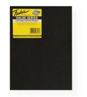 Fredrix 37131 Value Series-Cut Edge 9" x 12" Canvas Panels, 6-Pack; Double acrylic primed archival canvas mounted to acid-free chipboard panels; Suitable for painting on with acrylics and oils; Great for schools, classrooms, and renderings; Black, 6-pack; Shipping Weight 1.42 lb; Shipping Dimensions 12.00 x 8.00 x 0.5 in; UPC 081702371315 (FREDRIX37131 FREDRIX-37131 VALUE-SERIES-CUT-EDGE-37131 FREDRIX/37131 VALUE/SERIES/CUT/EDGE/37131 ARTWORK PAINTING) 