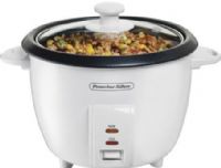 Proctor Silex 37533N Ten Cup Rice Cooker, Makes every kind of rice, Automatic keep warm, Nonstick removable bowl, Bowl & lid are top-rack dishwasher safe, Accessories included, UPC 022333375334 (375-33N 37-533N 37533) 