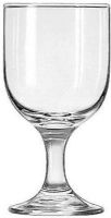 Libbey 3756 Embassy 10-1/2 oz. Goblet Glass, One Dozen, Capacity (US) 10-1/2 oz.; Capacity (Imperial) 31.1 cl.; Capacity (Metric) 311 ml.; Height 5-3/4" (LIBBEY3756 LIBBY G479) 