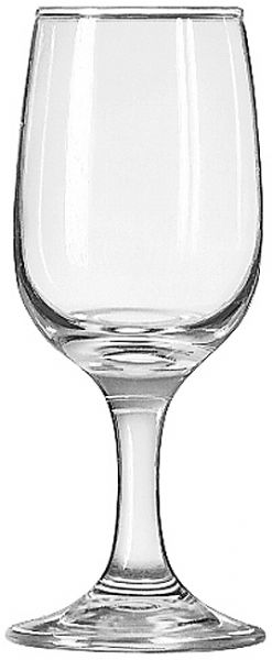 Libbey 3766 Embassy 6.5 Oz. Pear Bowl Wine Glass, One Dozen, Capacity US 6.5 oz - Metric 192 ml - Imperial 6.75 oz., Price per Dozen but must buy in Multiples of 3 Dozen (LIBBEY3766 LIBBY G444)