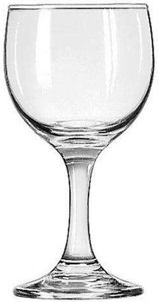 Libbey 3769 Embassy 6-1/2 oz. Wine Glass, One Dozen, Capacity (US) 6-1/2 oz., Capacity (Imperial) 19.2 cl., Capacity (Metric) 192 ml., Height 5-3/8
