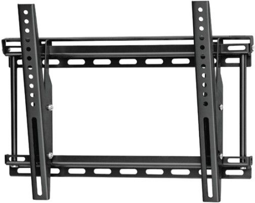 OmniMount 37FB-T Medium Tilt Wall Mount, Black, Fits most 23 - 42 flat panels, Supports up to 80 lbs (36.3 kg), Tilt -5 to +15 to reduce glare, Universal rails for greater panel compatibility, Lift n Lock for quick installation, Tension adjustment for variable tilt, Sliding lateral on-wall adjustment, Open architecture for easy trim out, UPC 728901014444 (37FBT 37F-BT 37-FBT 37FB-TB 37FBTB)