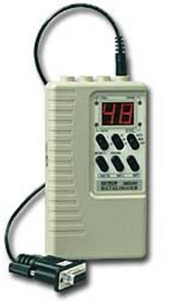 Extech 380340 Battery Operated Datalogger, Captures up to 8000 readings from Extech's Heavy Duty meters, Complete with 4 AA batteries, Windows 95/98/2000/ME/NT/XP software and cable, RS-232 data stream Input type, Crystal oscillator Internal Clock, Non-volatile Memory, Data is retained at power down, 36 hours continuous Typical Battery life, UPC 793950383407 (380340 380-340 380 340)